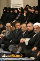 دیدار رؤسای دانشگاه ها، پژوهشگاه ها، مراکز رشد و پارک های علم و فناوری با رهبر انقلاب