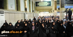 دیدار رؤسای دانشگاه ها، پژوهشگاه ها، مراکز رشد و پارک های علم و فناوری با رهبر انقلاب