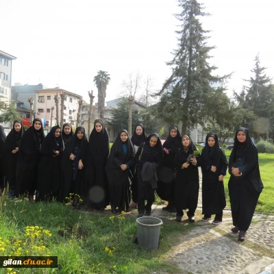 دانشگاه بنت الهدی صدر در روز درختکاری