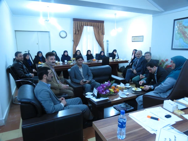 نشست صمیمانه ریاست دانشگاه فرهنگیان با همکاران دانشگاه بنت الهدی صدر و امام علی (ع) به مناسبت آغاز سال 1395