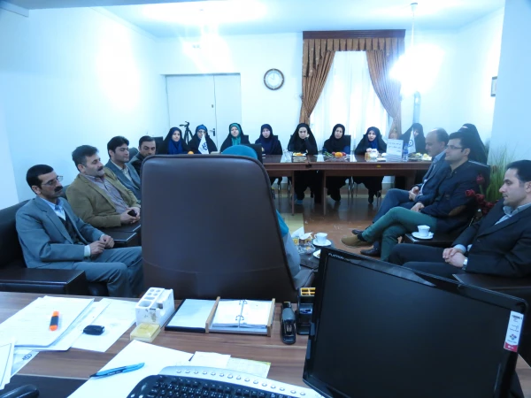 نشست صمیمانه ریاست دانشگاه فرهنگیان با همکاران دانشگاه بنت الهدی صدر و امام علی (ع) به مناسبت آغاز سال 1395