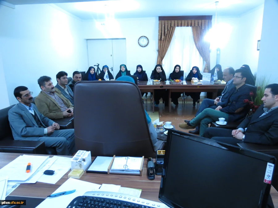 نشست صمیمانه ریاست دانشگاه فرهنگیان با همکاران دانشگاه بنت الهدی صدر و امام علی (ع) به مناسبت آغاز سال 1395