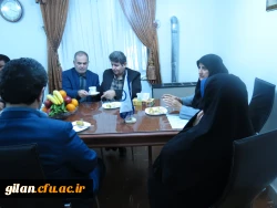 نشست صمیمانه ریاست دانشگاه فرهنگیان با همکاران دانشگاه بنت الهدی صدر و امام علی (ع) به مناسبت آغاز سال 1395