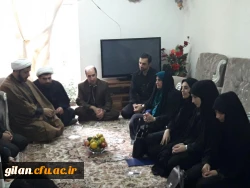 دیدار با خانواده شهید کوچک زاده