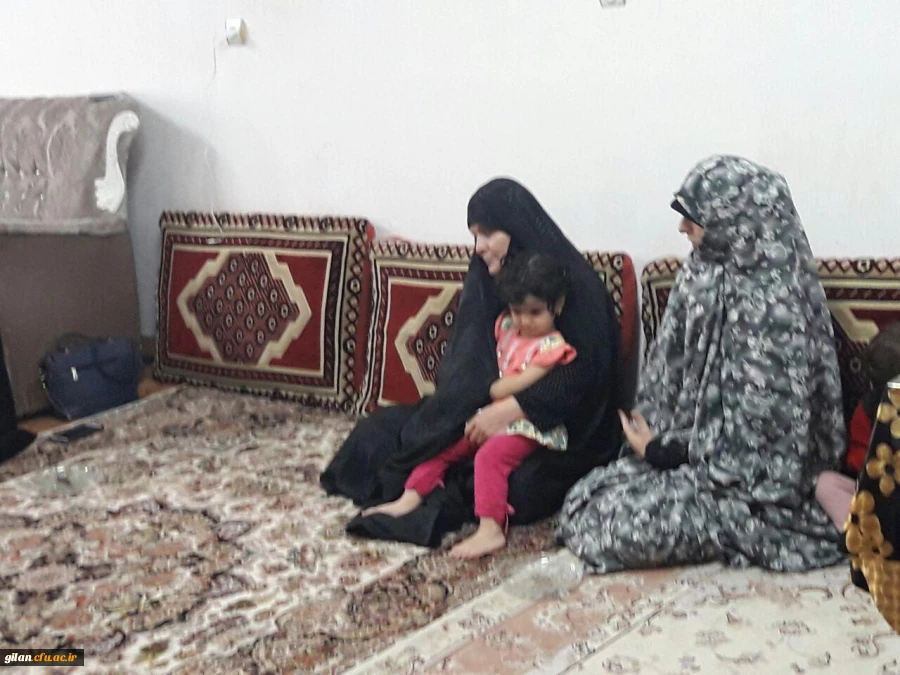 دیدار با خانواده شهید کوچک زاده