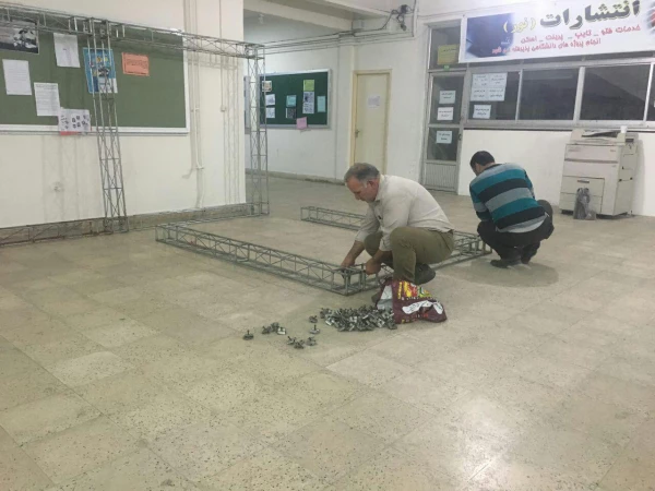 برپایی نمایشگاه در هفته پژوهش