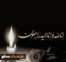 پیام تسلیت   به دکتر فقیه   پرشکوهی                      انا لله و انا الیه راجعون 2