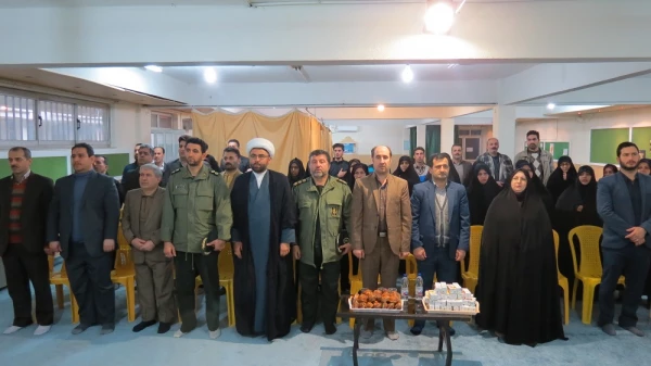 برگزاری برگزاری مراسم گرامیداشت ایام الله دهه فجر و یوم الله ۲۲ بهمن در دانشگاه فرهنگیان گیلان