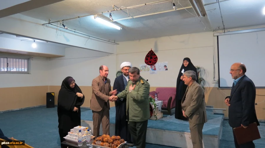 برگزاری برگزاری مراسم گرامیداشت ایام الله دهه فجر و یوم الله ۲۲ بهمن در دانشگاه فرهنگیان گیلان