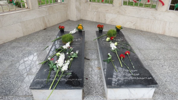 گلباران مزار شهدا 3