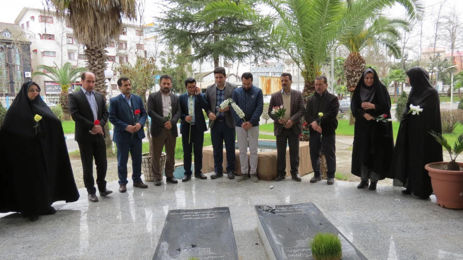 گلباران مزار شهدا 4