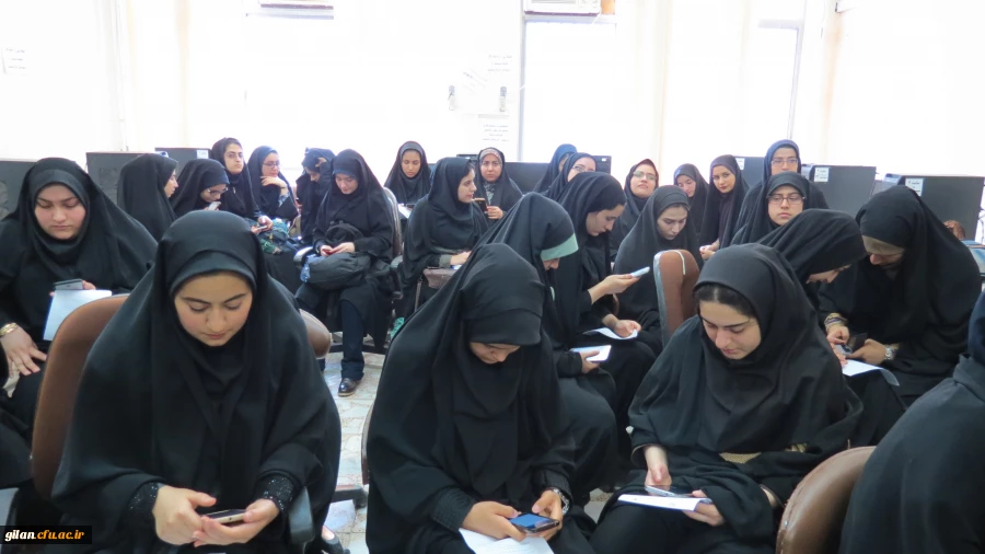 اجرای پیمایش مطلوبیت خدمات  دانشگاه در پردیس های دانشگاه فرهنگیان گیلان 2