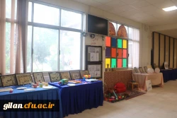 نمایشگاه دست سازه های گروه علوم تربیتی بپردیس بنت الهدی صدر گیلان 3