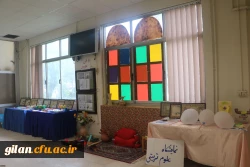 نمایشگاه دست سازه های گروه علوم تربیتی بپردیس بنت الهدی صدر گیلان 4