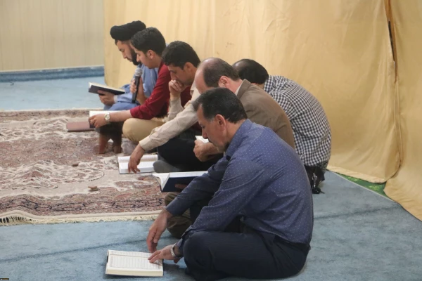 برگزاری مراسم روزانه تلاوت قرآن کریم