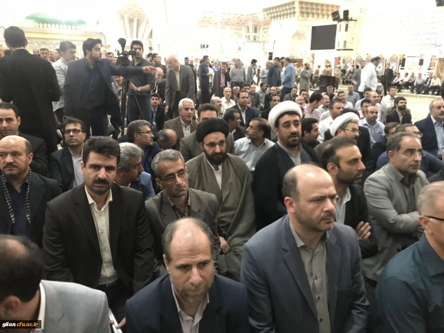 در آستانه سالگرد ارتحال بنیانگذار کبیر انقلاب اسلامی؛
آئین تجدید میثاق خانواده دانشگاهیان کشور با آرمان های امام خمینی(ره) و مقام معظم رهبری (مدظله العالی) برگزار شد 2