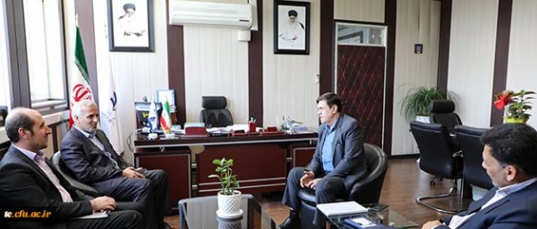 دیدار رییس دانشگاه فرهنگیان با نماینده مردم شریف رشت 4