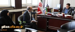 دیدار رییس دانشگاه فرهنگیان با سرپرست امور پردیس های استان اردبیل 2