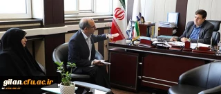 دیدار رییس دانشگاه فرهنگیان با سرپرست امور پردیس های استان اردبیل