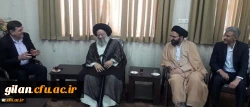 رئیس دانشگاه فرهنگیان در دیدار با نماینده مقام معظم رهبری در استان خوزستان:
رهنمود های معنوی علما چراغ راه متولیان تعلیم و تربیت و دانشگاه فرهنگیان 2