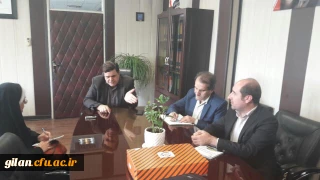 دیدار سرپرست مدبریت امور پردیس های دانشگاه فرهنگیان گیلان با  دکتر خنیفر ریاست دانشگاه فرهنگیان