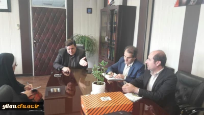دیدار سرپرست مدبریت امور پردیس های دانشگاه فرهنگیان گیلان با  دکتر خنیفر ریاست دانشگاه فرهنگیان