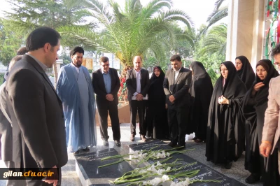 بازدید دکتر خنیفر ریاست محترم دانشگاه فرهنگیان و هیات همراه از پردیس امام علی (ع) و بنت الهدی صدر استان گیلان