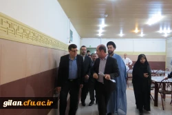 بازدید دکتر خنیفر ریاست محترم دانشگاه فرهنگیان و هیات همراه از پردیس امام علی (ع) و بنت الهدی صدر استان گیلان 2
