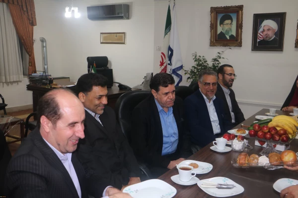 بازدید دکتر خنیفر ریاست محترم دانشگاه فرهنگیان و هیات همراه از پردیس امام علی (ع) و بنت الهدی صدر استان گیلان 2