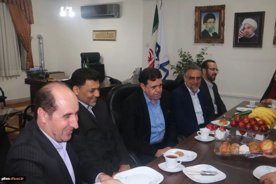 بازدید دکتر خنیفر ریاست محترم دانشگاه فرهنگیان و هیات همراه از پردیس امام علی (ع) و بنت الهدی صدر استان گیلان 2