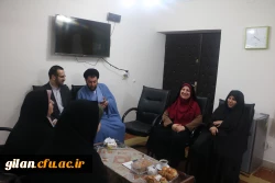 بازدید دکتر خنیفر ریاست محترم دانشگاه فرهنگیان و هیات همراه از پردیس امام علی (ع) و بنت الهدی صدر استان گیلان 2