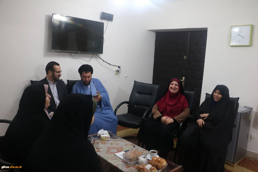 بازدید دکتر خنیفر ریاست محترم دانشگاه فرهنگیان و هیات همراه از پردیس امام علی (ع) و بنت الهدی صدر استان گیلان 2