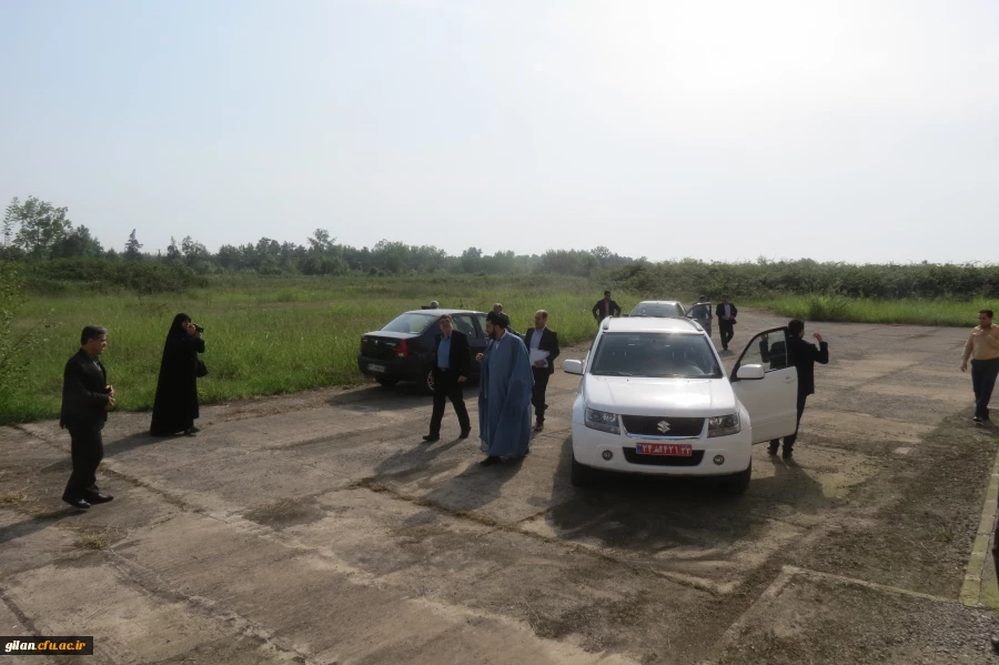 بازدید دکتر خنیفر ریاست محترم دانشگاه فرهنگیان و هیات همراه از پردیس امام علی (ع) و بنت الهدی صدر استان گیلان 2