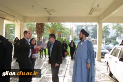 بازدید دکتر خنیفر ریاست محترم دانشگاه فرهنگیان و هیات همراه از پردیس امام علی (ع) و بنت الهدی صدر استان گیلان 2