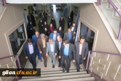 بازدید دکتر خنیفر ریاست محترم دانشگاه فرهنگیان و هیات همراه از پردیس امام علی (ع) و بنت الهدی صدر استان گیلان 2