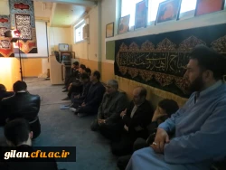 اجرای مراسم جا مانده های کاروان اربعین حسینی در دانشگاه فرهنگیان گیلان 2
