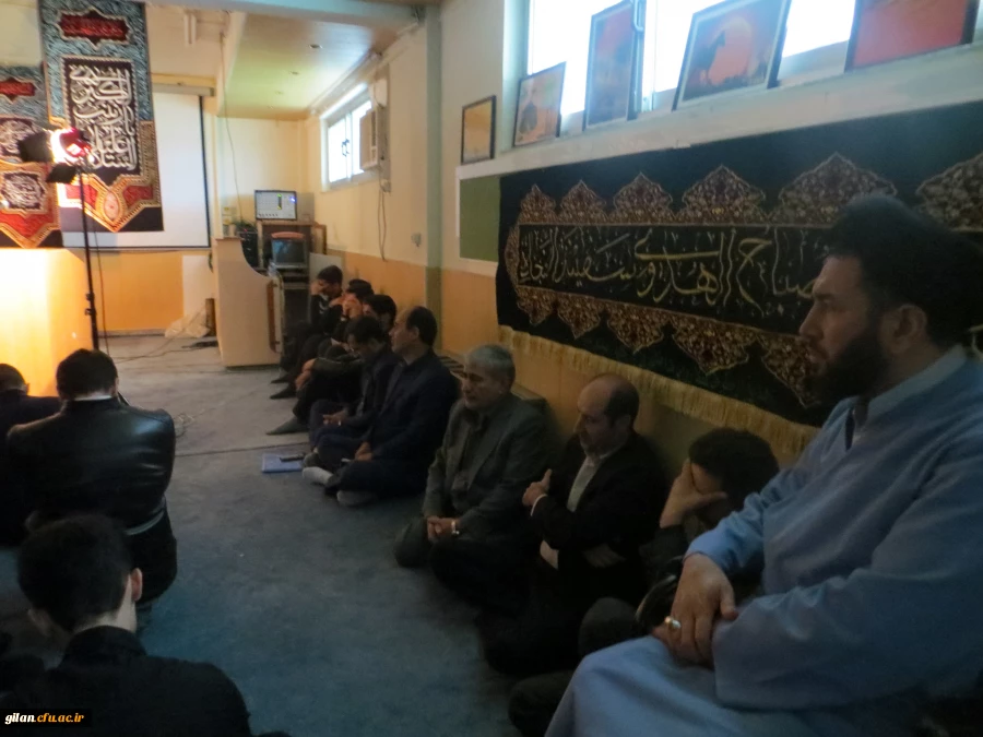 اجرای مراسم جا مانده های کاروان اربعین حسینی در دانشگاه فرهنگیان گیلان 2