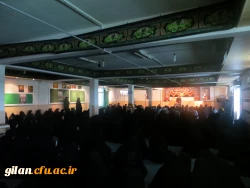 اجرای مراسم جا مانده های کاروان اربعین حسینی در دانشگاه فرهنگیان گیلان 3