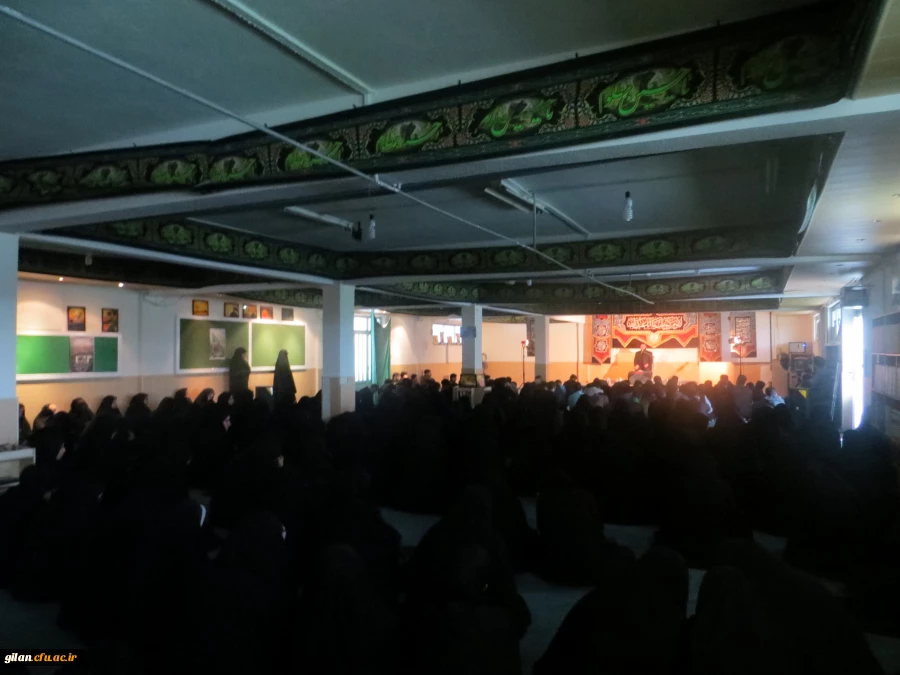 اجرای مراسم جا مانده های کاروان اربعین حسینی در دانشگاه فرهنگیان گیلان 3