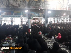 حضور گسترده دانشجو معلمان پردیس بنت الهدی صدر گیلان در مراسم سالگرد جوان ترین شهید مدافع حرم 2