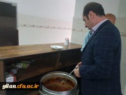 بازدید دکتر احد زاده از سرای دانشجویی بمناسبت شانزدهم آذر 3