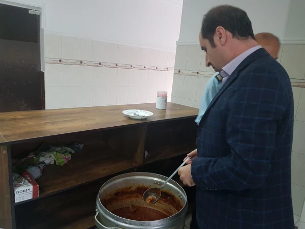 بازدید دکتر احد زاده از سرای دانشجویی بمناسبت شانزدهم آذر 3