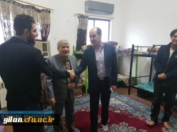 بازدید دکتر احد زاده از سرای دانشجویی بمناسبت شانزدهم آذر 5