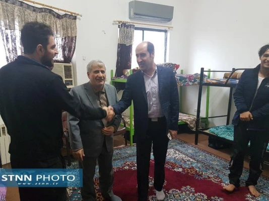 بازدید دکتر احد زاده از سرای دانشجویی بمناسبت شانزدهم آذر 5