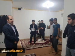 بازدید دکتر احد زاده از سرای دانشجویی بمناسبت شانزدهم آذر 6