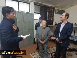 بازدید دکتر احد زاده از سرای دانشجویی بمناسبت شانزدهم آذر 7