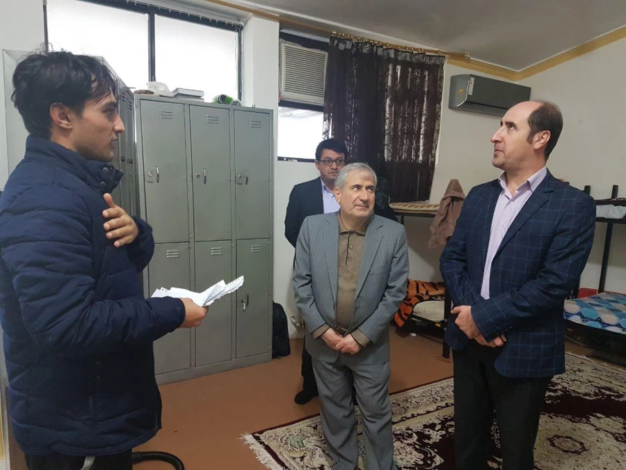 بازدید دکتر احد زاده از سرای دانشجویی بمناسبت شانزدهم آذر 7