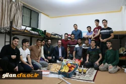 حضور دکتر احد زاده در مراسم شب یلدای دانشجویان  2