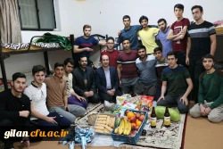 حضور دکتر احد زاده در مراسم شب یلدای دانشجویان  3