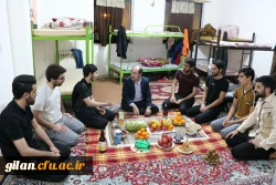 حضور دکتر احد زاده در مراسم شب یلدای دانشجویان  3